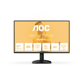 Монитор AOC 27B31H, 27" IPS WLED, 1920x1080@120Hz, 4ms GtG, 1ms MPRT, 300cd m/2, 1500:1, 20M:1 DCR, Adaptive Sync, FlickerFree, Anti Blue Light, Tilt, D-SUB, HDMI