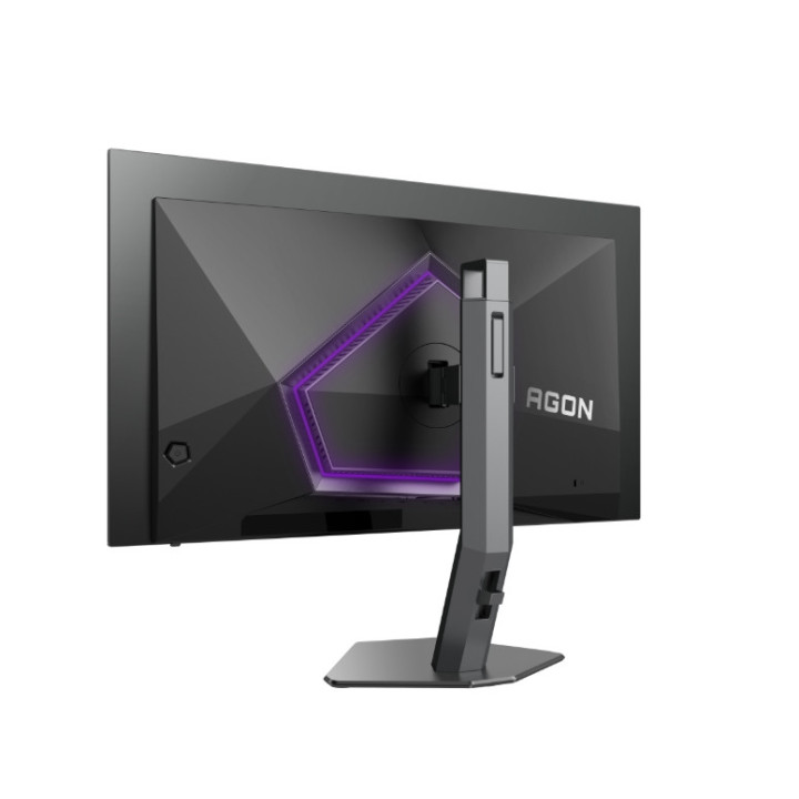 Монитор AOC AG276UZD, 26.5" QD-OLED, 3840x2160@240Hz, 0.03ms GtG, 1000cd m/2, 1.500.000:1, 80M:1 DCR, Adaptive Sync, FlickerFree, LowBlue Mode, 5Wx2, Tilt, Height Adjust, Pivot, Swivel, 2xHDMI, DP, USB hub, KVM