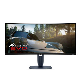 Монитор Dell Alienware AW3425DW, 34.2" CURVED QD-OLED 21:9, 0.03ms GTG, WQHD (3440x1440), 240Hz, 1, 500, 000:1, 1000cd/m2, NVIDIA G-SYNC Compatible, AMD FreeSync Premium, HDR 400, 99.30% DCI-P3, HDMI, DP, USB, PIP, PBP, Height Adjustable, Swivel, Tilt, Bl