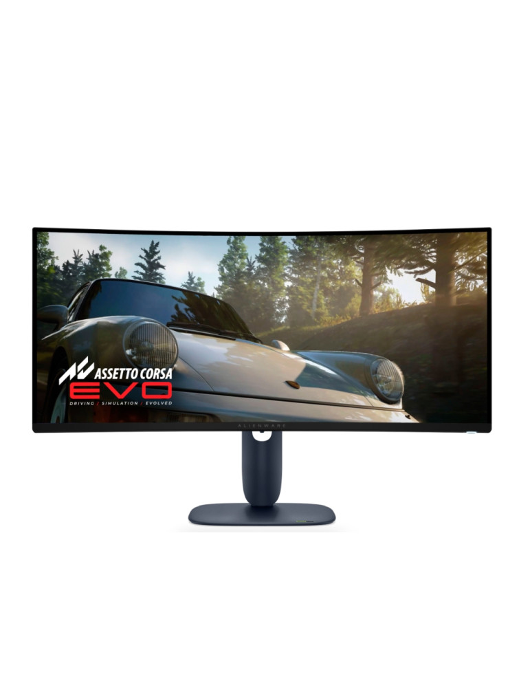Монитор Dell Alienware AW3425DW, 34.2" CURVED QD-OLED 21:9, 0.03ms GTG, WQHD (3440x1440), 240Hz, 1, 500, 000:1, 1000cd/m2, NVIDIA G-SYNC Compatible, AMD FreeSync Premium, HDR 400, 99.30% DCI-P3, HDMI, DP, USB, PIP, PBP, Height Adjustable, Swivel, Tilt, Bl