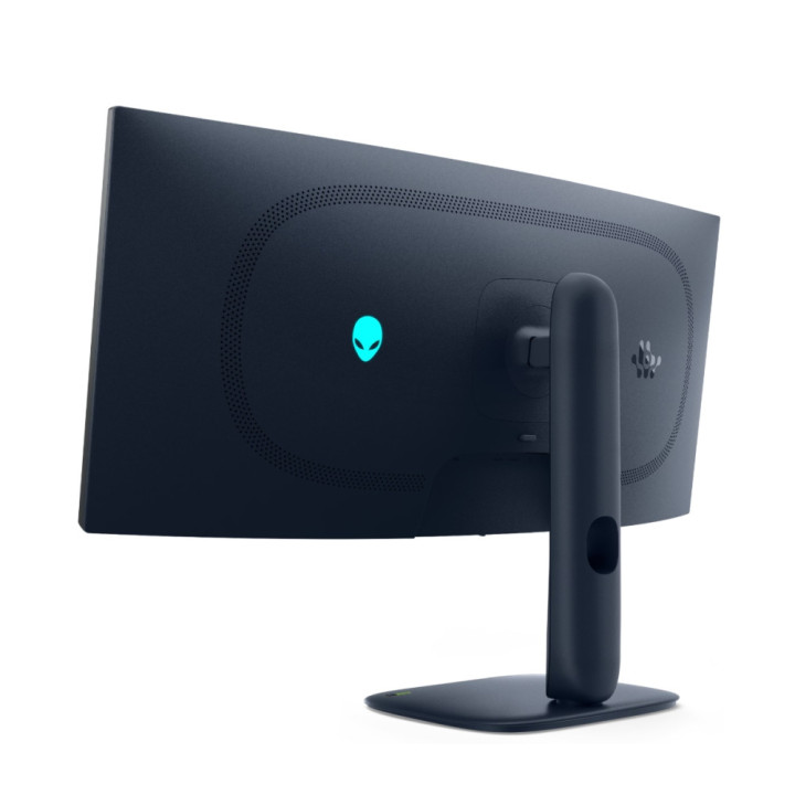 Монитор Dell Alienware AW3425DW, 34.2" CURVED QD-OLED 21:9, 0.03ms GTG, WQHD (3440x1440), 240Hz, 1, 500, 000:1, 1000cd/m2, NVIDIA G-SYNC Compatible, AMD FreeSync Premium, HDR 400, 99.30% DCI-P3, HDMI, DP, USB, PIP, PBP, Height Adjustable, Swivel, Tilt, Bl