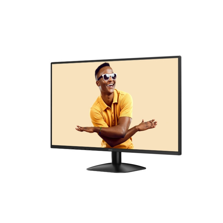 Монитор AOC 27B31H, 27" IPS WLED, 1920x1080@120Hz, 4ms GtG, 1ms MPRT, 300cd m/2, 1500:1, 20M:1 DCR, Adaptive Sync, FlickerFree, Anti Blue Light, Tilt, D-SUB, HDMI
