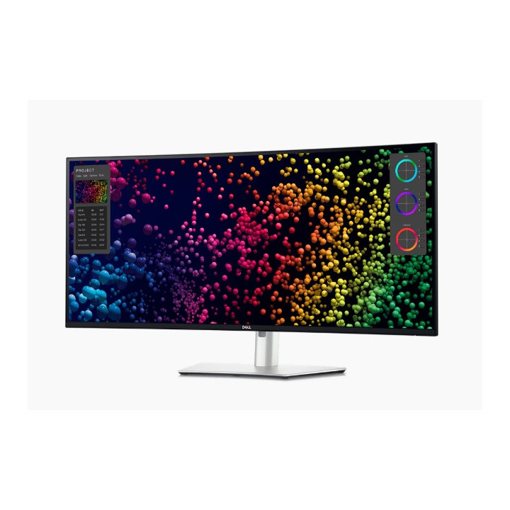 Монитор Dell U4025QW, 39.7" 5K UtraSharp Curved WUHD (5120x2160), AG, IPS, 21:9, 5ms, 1000:1, 600 cd/m2, DCI-P3 99%, HDMI, DP, HDR600, USB Hub, Thunderbolt 4/USB-C, USB 3.2, RJ45, Speacers, PbP, Height Adjustable, Swivel, Tilt, Black