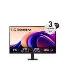 Монитор LG 32U631A-B, 31.5" QHD LED AG, IPS, 100Hz, 5ms, 250 cd/m2, 1000:1, QHD (2560 x 1440), sRGB 99%, HDR 10, USB-C (PD 15W), HDMI, LG Switch, Dynamic Action Sync, Reader mode, Headphone out, Tilt, Black