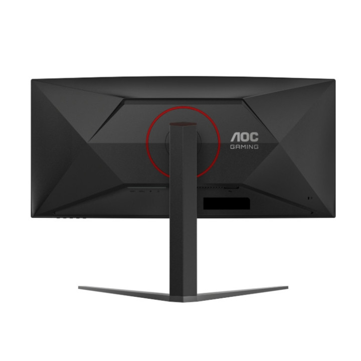 Монитор AOC CU34G4, 34" Curved 1500R VA WLED, 3440x1440@180Hz, 1ms GtG, 0.5ms MPRT, 300cd m/2, 2500:1, 80M:1 DCR, Adaptive Sync, FlickerFree, Low Blue Light, Tilt, Height Adjust, Swivel, 2xHDMI, DP