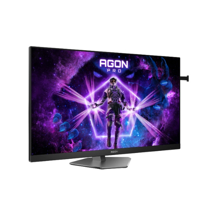 Монитор AOC AG276FK, 27" Fast IPS WLED, 1920x1080@520Hz, 0.5ms GtG, 0.3ms MPRT, 400cd m/2, 1000:1, 80M:1 DCR, Adaptive Sync, FlickerFree, Low Blue Light, 5Wx 2, Tilt, Height Adjust, Pivot, Swivel, 2xHDMI, 2xDP, USB hub
