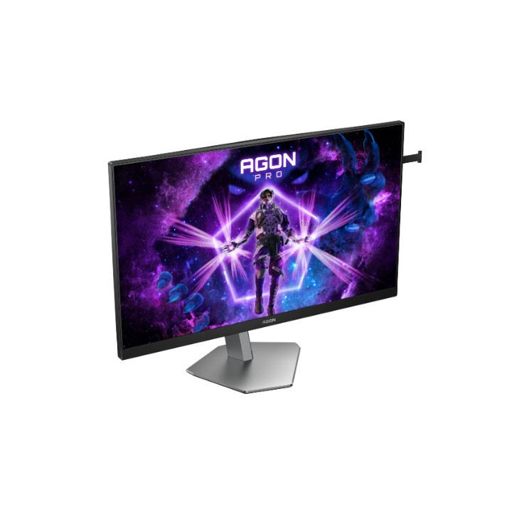 Монитор AOC AG276FK, 27" Fast IPS WLED, 1920x1080@520Hz, 0.5ms GtG, 0.3ms MPRT, 400cd m/2, 1000:1, 80M:1 DCR, Adaptive Sync, FlickerFree, Low Blue Light, 5Wx 2, Tilt, Height Adjust, Pivot, Swivel, 2xHDMI, 2xDP, USB hub