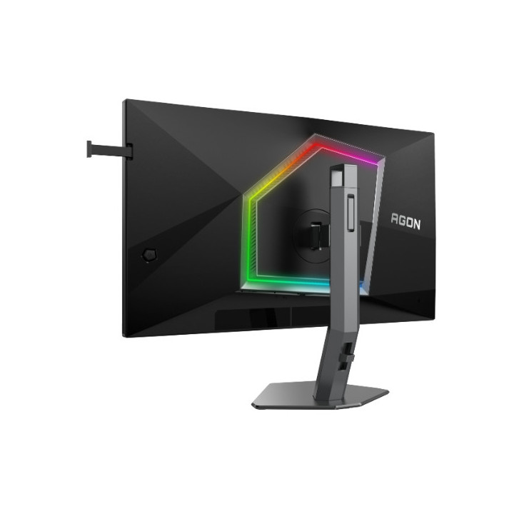 Монитор AOC AG276FK, 27" Fast IPS WLED, 1920x1080@520Hz, 0.5ms GtG, 0.3ms MPRT, 400cd m/2, 1000:1, 80M:1 DCR, Adaptive Sync, FlickerFree, Low Blue Light, 5Wx 2, Tilt, Height Adjust, Pivot, Swivel, 2xHDMI, 2xDP, USB hub