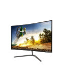 Монитор Aopen powered by Acer 27HC5RZ1bmiipx, 27" Curved 1500R, VA, 1ms TVR, ZeroFrame, 280Hz FreeSync, sRGB 99%, Flicker-less, 1000:1 ACM, 2xHDMI, 1xDP, Tilt, Vesa, BluelightShield, Speakers 2Wx2, Audio out, Black - UM.HW5EE.101