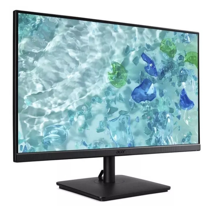 Монитор Acer Vero V247YGbmipx, 23.8" FHD (1920x1080) IPS, ZeroFrame, 120Hz, 4ms (GTG), AdaptiveSync, 250nits, HDMI, Speakers, DP, VGA, Audio In/Out, VisionCare 2.0, Energy Class C, Black - UM.QV7EE.G13