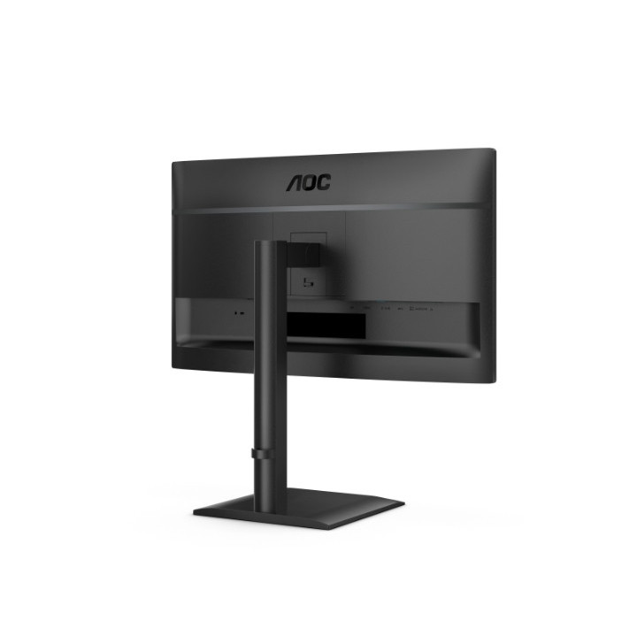 Монитор AOC 24E4U, 23.8" IPS WLED, 1920x1080@120Hz, 4ms GtG, 300cd m/2, 1500:1, 20M:1 DCR, Adaptive Sync, FlickerFree, Anti Blue Light, 2Wx2, Tilt, Height Adjust, Pivot, Swivel, D-SUB, HDMI, USB Hub