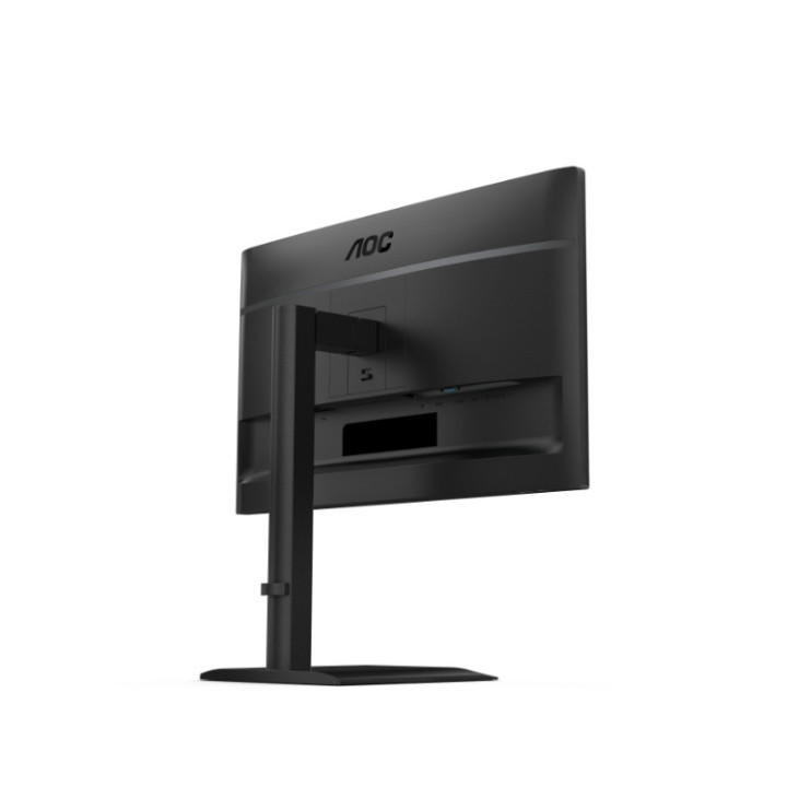 Монитор AOC 24E4U, 23.8" IPS WLED, 1920x1080@120Hz, 4ms GtG, 300cd m/2, 1500:1, 20M:1 DCR, Adaptive Sync, FlickerFree, Anti Blue Light, 2Wx2, Tilt, Height Adjust, Pivot, Swivel, D-SUB, HDMI, USB Hub