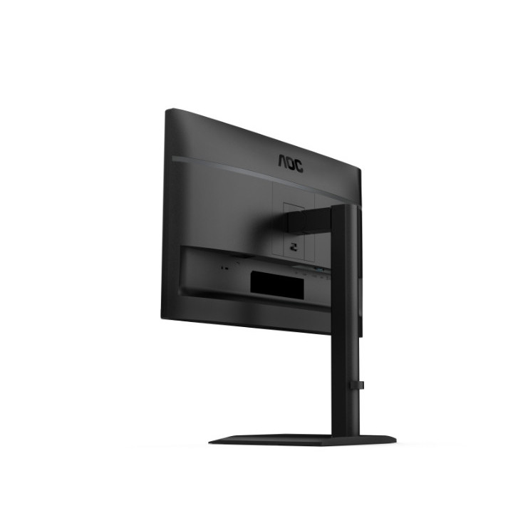 Монитор AOC 24E4U, 23.8" IPS WLED, 1920x1080@120Hz, 4ms GtG, 300cd m/2, 1500:1, 20M:1 DCR, Adaptive Sync, FlickerFree, Anti Blue Light, 2Wx2, Tilt, Height Adjust, Pivot, Swivel, D-SUB, HDMI, USB Hub