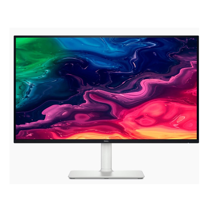 Монитор Dell S2725QC, 27" IPS Anti-Glare, LED, 4ms, 120 Hz, 1500:1, 350 cd/m2, 4K UHD (3840x2160), 99% sRGB, AMD FreeSync, HDMI,  USB-C, USB 3.2 hub, PD 65W, Speakers, Height Adjustable, Pivot, Swivel, Tilt, Black