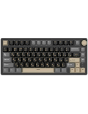 Геймърска механична клавиатура Royal Kludge R75 Phantom 75%, Gasket Mount K Silver Switch - RK-R75-PHNTM-KSLVSW-US