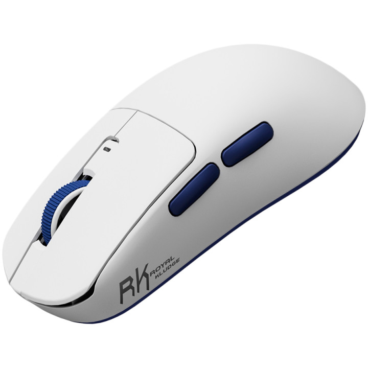 Геймърска мишка Royal Kludge M30 White Blue PAW 33111K - RK-M30-WHBLU