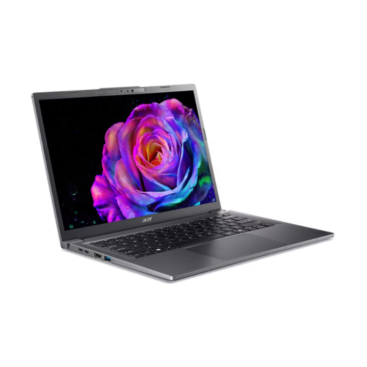 Лаптоп Acer Aspire A14-52M-74BQ, Intel Core Ultra 7 256V, 14" FHD IPS, 16GB RAM, 512GB SSD, Intel Arc Graphics 140V, Win 11 Home - NX.JFVEX.009