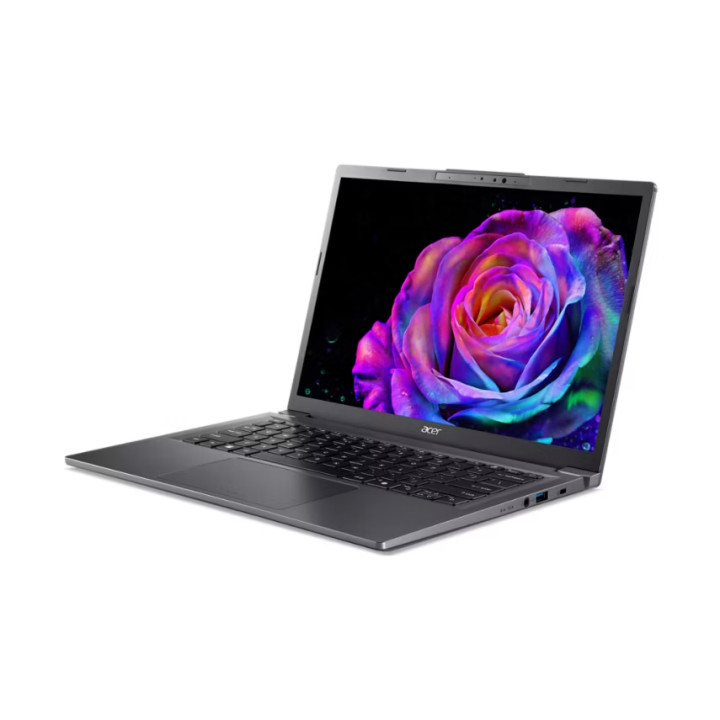 Лаптоп Acer Aspire A14-52M-74BQ, Intel Core Ultra 7 256V, 14" FHD IPS, 16GB RAM, 512GB SSD, Intel Arc Graphics 140V, Win 11 Home - NX.JFVEX.009