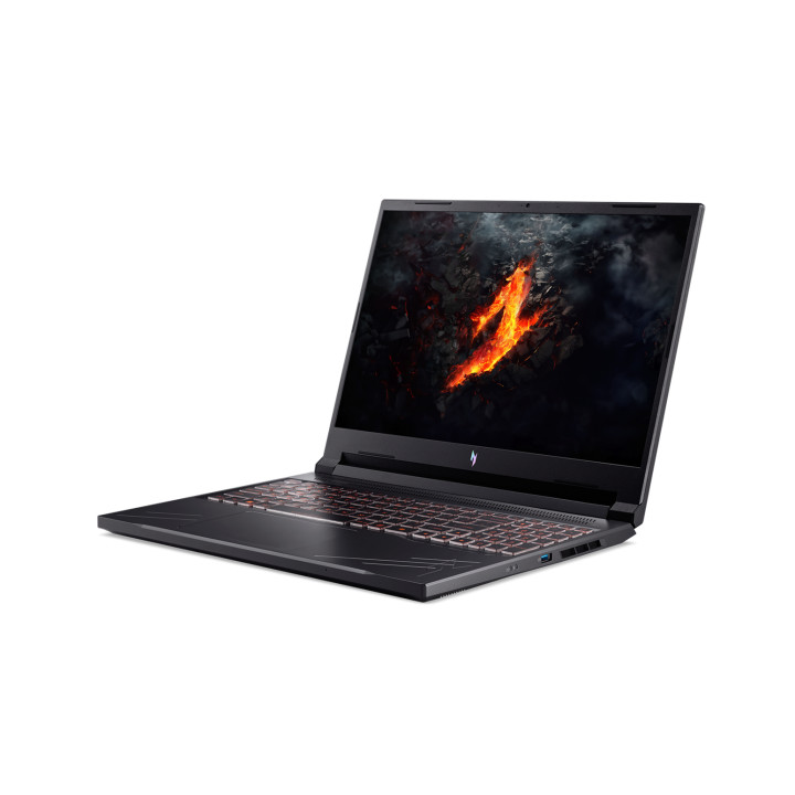 Лаптоп Acer Nitro ANV16-61-R42L, AMD Ryzen AI 5 340, 16" FHD IPS 144Hz, 16GB RAM, 512GB SSD, NVIDIA GeForce RTX 3050 6GB - NH.QUMEX.001