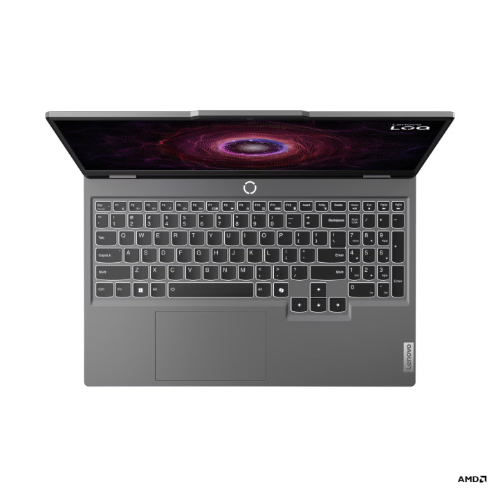 Лаптоп Lenovo LOQ 15ARP9, AMD Ryzen 7 7435HS, 15.6" FHD IPS 144Hz, 16GB RAM, 512GB SSD, Nvidia Geforce RTX 4050 6GB - 83JC002WRM