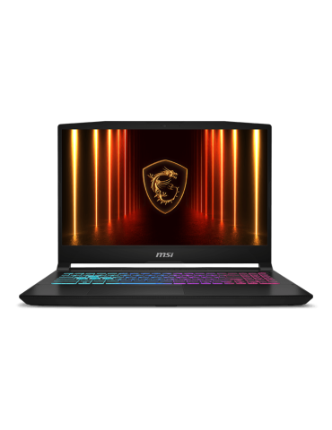 Лаптоп MSI Katana 15 HX B14WEK-282XBG, Intel Core i5-14450HX, 15.6" FHD IPS 144Hz, 16GB RAM, 512GB SSD, Nvidia Geforce RTX 5050 8GB - 9S791587C1-282