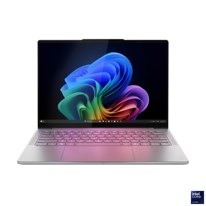 Лаптоп Lenovo Yoga Slim 7 14 83JX001CBM, Intel Core Ultra 7 258V, 14" FHD IPS, 32GB RAM, 1TB SSD, Intel Arc Graphics 140V, Win 11 Home - 83JX001CBM