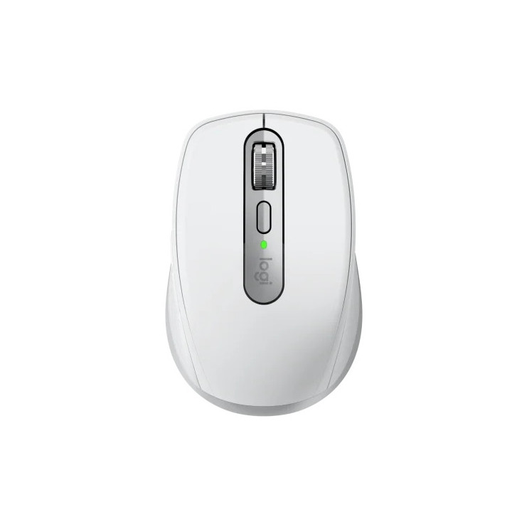 Презареждаема Bluetooth мишка Logitech MX Anywhere 3S Mac Pale Grey, 8K DPI Quiet Click - 910-006946