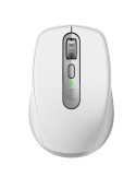 Презареждаема Bluetooth мишка Logitech MX Anywhere 3S Mac Pale Grey, 8K DPI Quiet Click - 910-006946