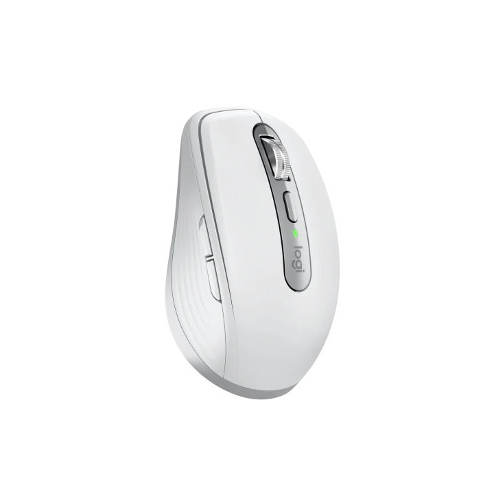 Презареждаема Bluetooth мишка Logitech MX Anywhere 3S Mac Pale Grey, 8K DPI Quiet Click - 910-006946