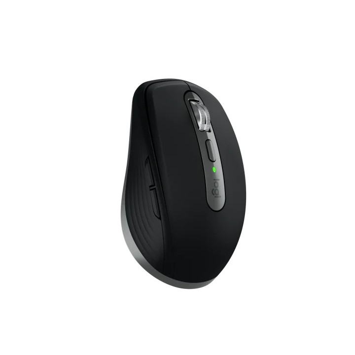 Презареждаема Bluetooth мишка Logitech MX Anywhere 3S Mac Space Grey, 8K DPI Quiet Click - 910-006947