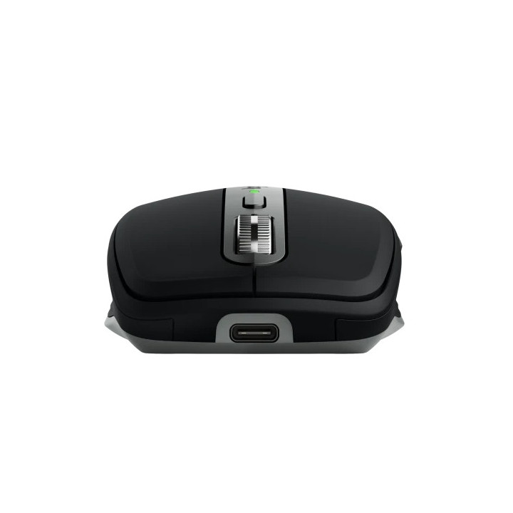 Презареждаема Bluetooth мишка Logitech MX Anywhere 3S Mac Space Grey, 8K DPI Quiet Click - 910-006947