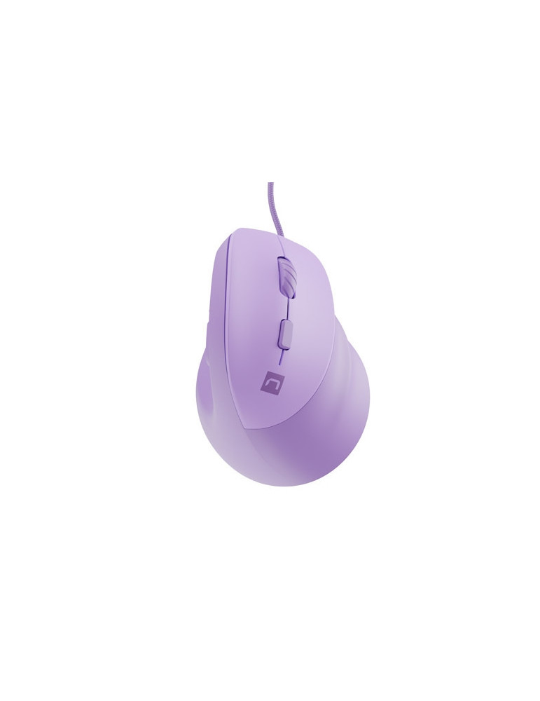Мишка Natec Vertical Crake 2 Pro Pure Lavender 12800DPI USB - NMY-2274