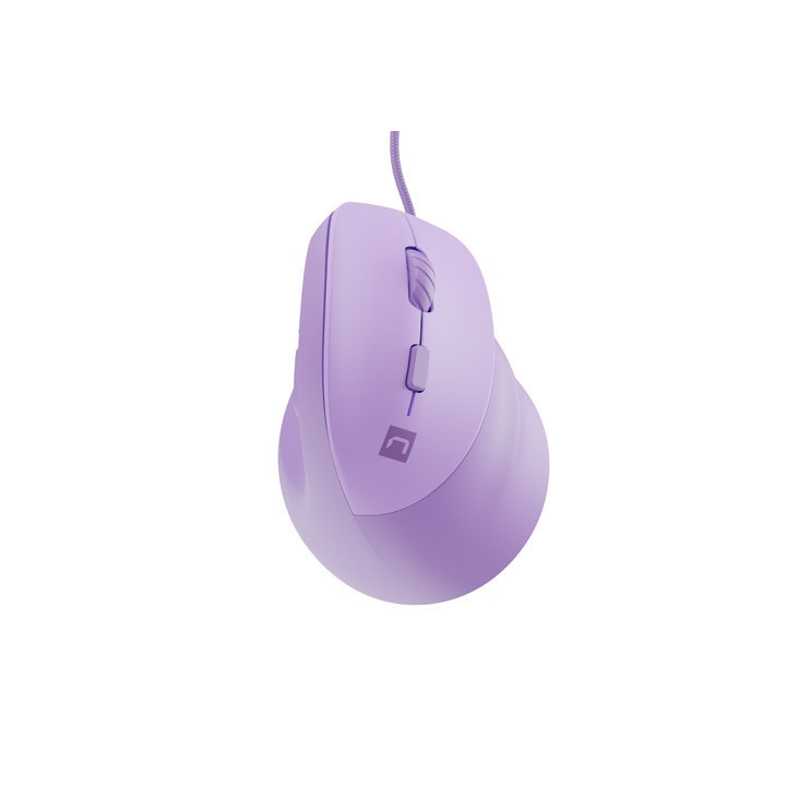 Мишка Natec Vertical Crake 2 Pro Pure Lavender 12800DPI USB - NMY-2274