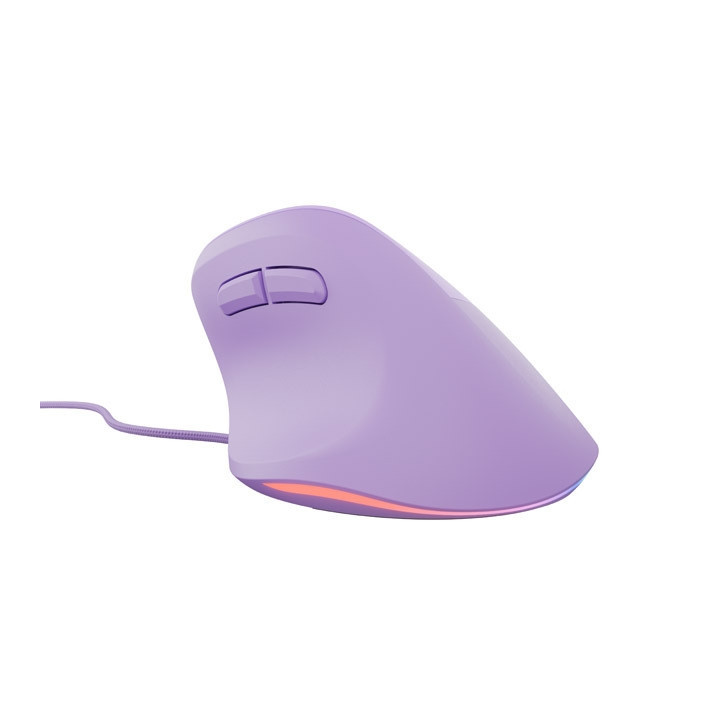 Мишка Natec Vertical Crake 2 Pro Pure Lavender 12800DPI USB - NMY-2274