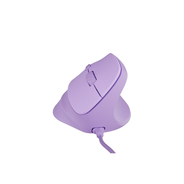 Мишка Natec Vertical Crake 2 Pro Pure Lavender 12800DPI USB - NMY-2274