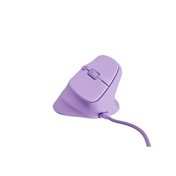 Мишка Natec Vertical Crake 2 Pro Pure Lavender 12800DPI USB - NMY-2274