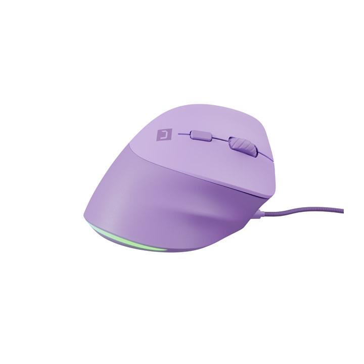 Мишка Natec Vertical Crake 2 Pro Pure Lavender 12800DPI USB - NMY-2274