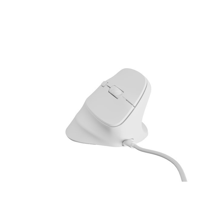 Мишка Natec Vertical Crake 2 Pro White 12800DPI USB - NMY-2273