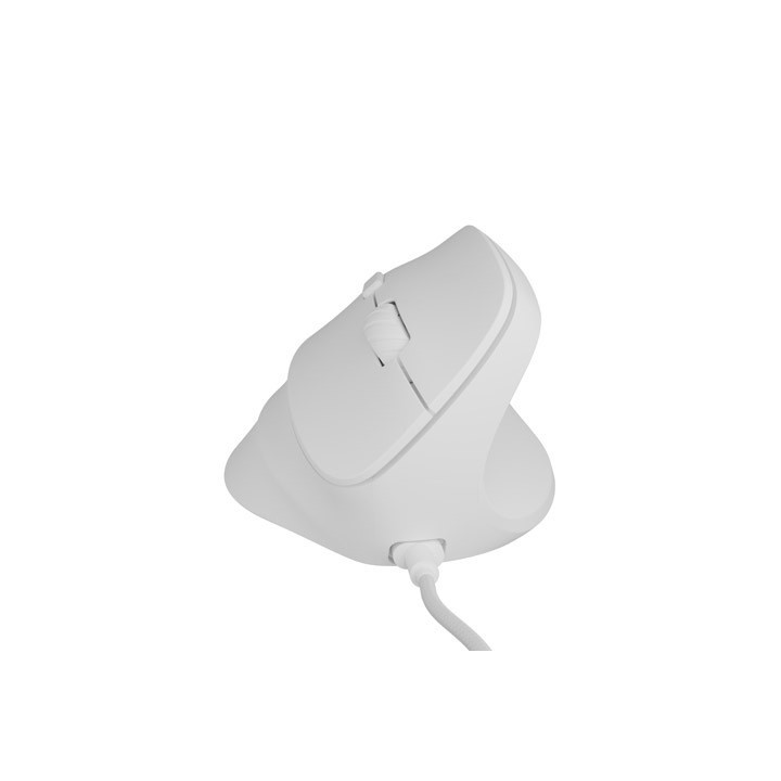 Мишка Natec Vertical Crake 2 Pro White 12800DPI USB - NMY-2273