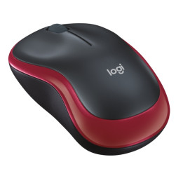 Безжична мишка Logitech M185 Red 2.4GHz- 910-002237