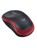 Безжична мишка Logitech M185 Red 2.4GHz- 910-002237