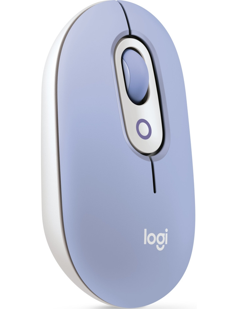 Bluetooth мишка Logitech POP Lilac с Emoji Terra Collection - 910-007414