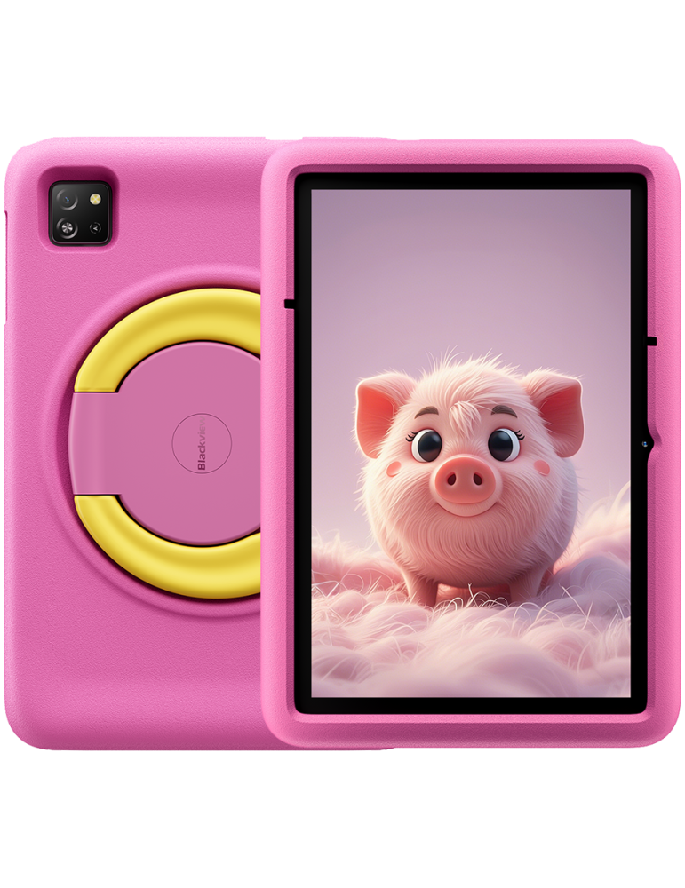 Таблет Blackview Tab A6 Kids WiFi 10.1" HD  розов, 4GB RAM, 128GB, 5100mAh, Android 14 - BVTABA6KIDS-P_EU