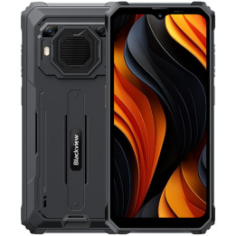 Смартфон Blackview BV6200 Plus 6.56" HD  черен, 8GB RAM, 256GB, 11000mAh, Android 14, IP68 - BV6200 PLUS_B_EU