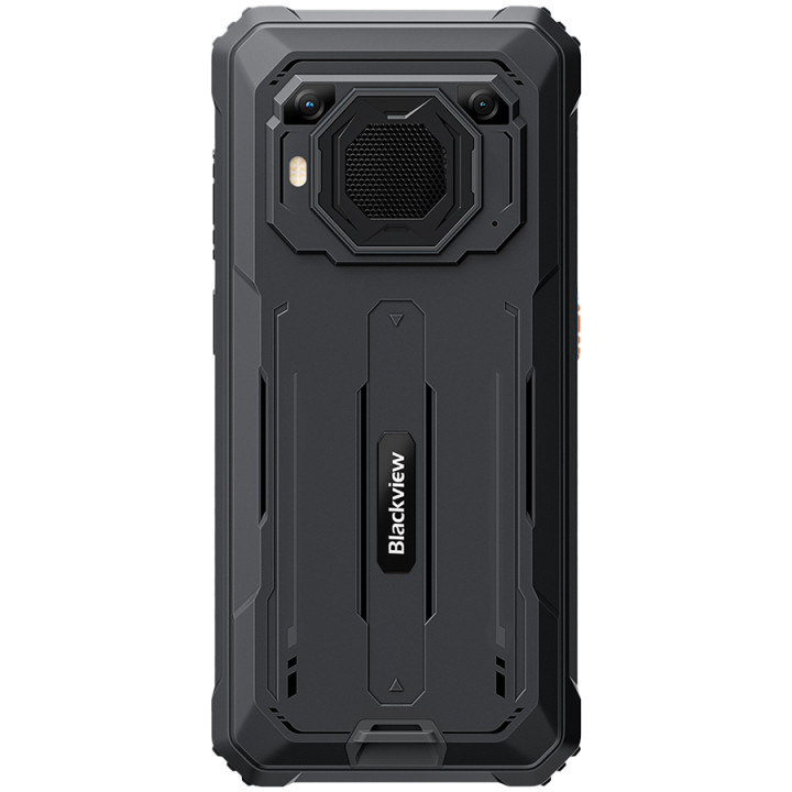 Смартфон Blackview BV6200 Plus 6.56" HD  черен, 8GB RAM, 256GB, 11000mAh, Android 14, IP68 - BV6200 PLUS_B_EU