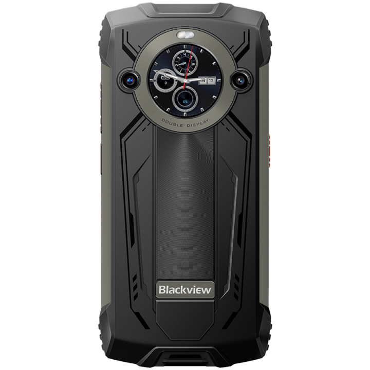 Смартфон Blackview BV8200 Rugged 6.5" FHD  120Hz черен, 12GB RAM, 256GB, 8800mAh, Android 14, IP68, двоен екран - BV8200_B_EU