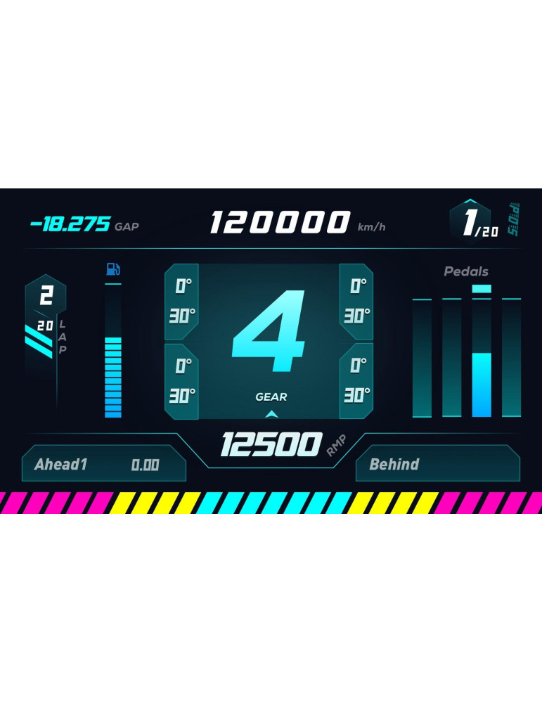 Дигитално табло MOZA RM Dashboard - RS05