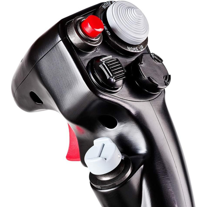 Жичен джойстик Thrustmaster F-16C Viper, Авиосимулатор за PC, Черен - AGTMRPC00001031