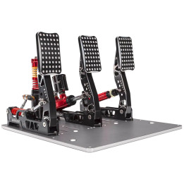Педали SIMAGIC Crimson Edition хидравлични 3бр 200kg Loadcell - P2000-S200R