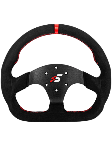 Волан SIMAGIC D-образен 325mm без HUB, велур - P-325D(SUEDE)